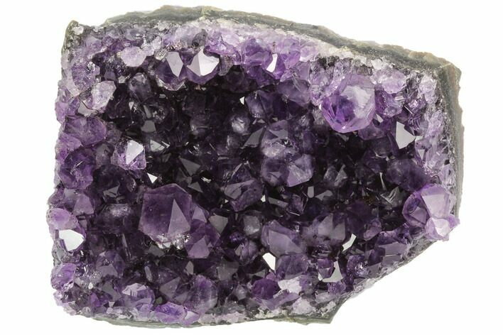 Dark Purple, Amethyst Crystal Cluster - Uruguay #122104